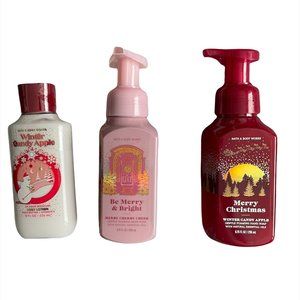 Bath & Body Works Winter Candy Apple Lotion and Soap, Be Merry and Bright Soap